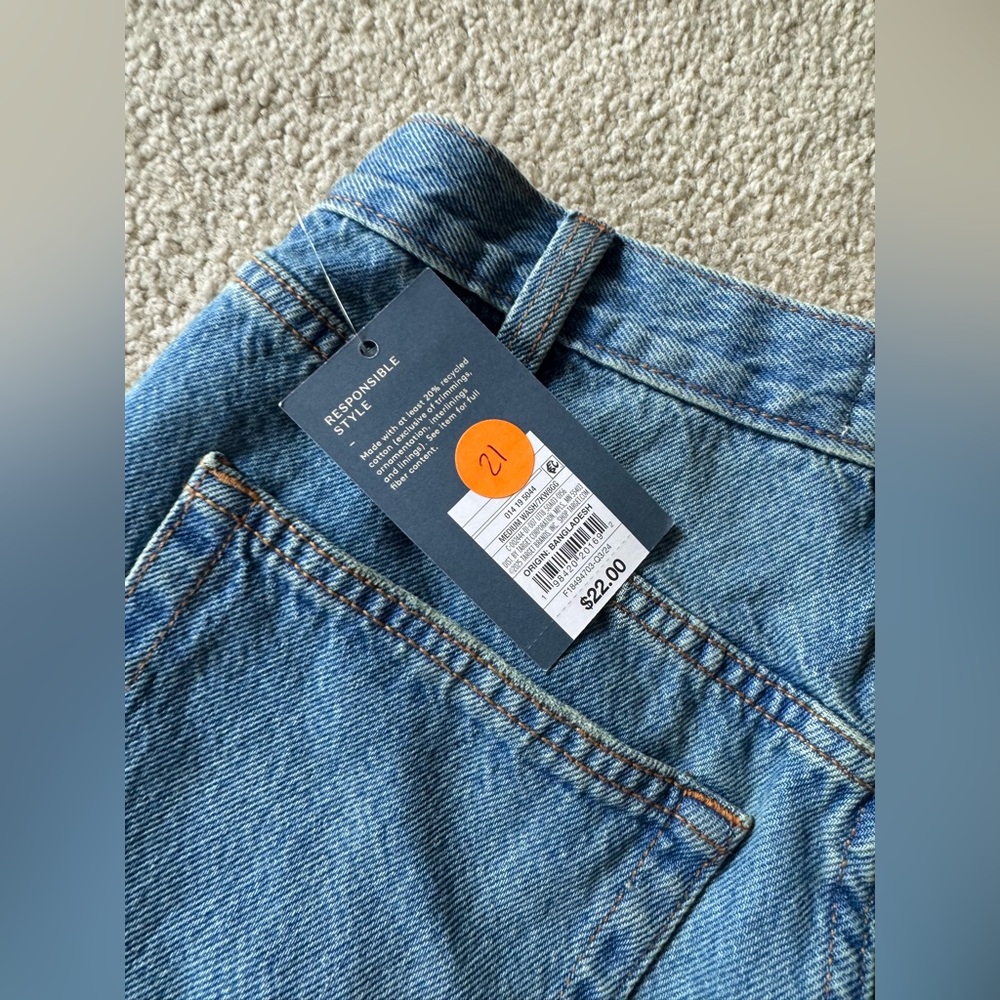 Universal Thread™ ~High Rise Mini Cut Off Shorts Size 4 New - Picture 7 of 11